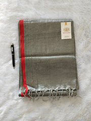 Tissue cotton Grey silver