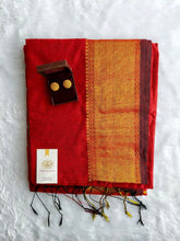 Maheshwari Silk, Red