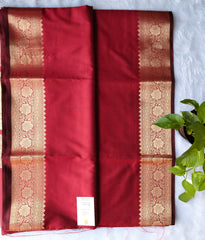 Red Banarsi kattan