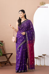 Handloom Pure Cotton Blue