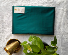 Green Banarasi katan silk saree