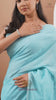 Handloom Pure Cotton Sky Blue