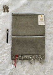 Tissue cotton Grey silver