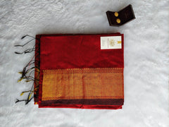 Maheshwari Silk, Red