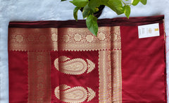 Red Banarsi kattan