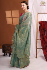 Crussed Tissue Cotton Green
