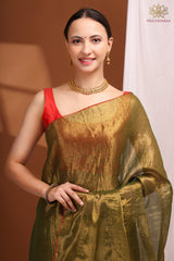 Tissue Cotton Crushed Green