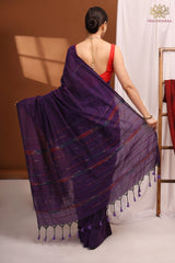 Handloom Khadi Cotton, Blue