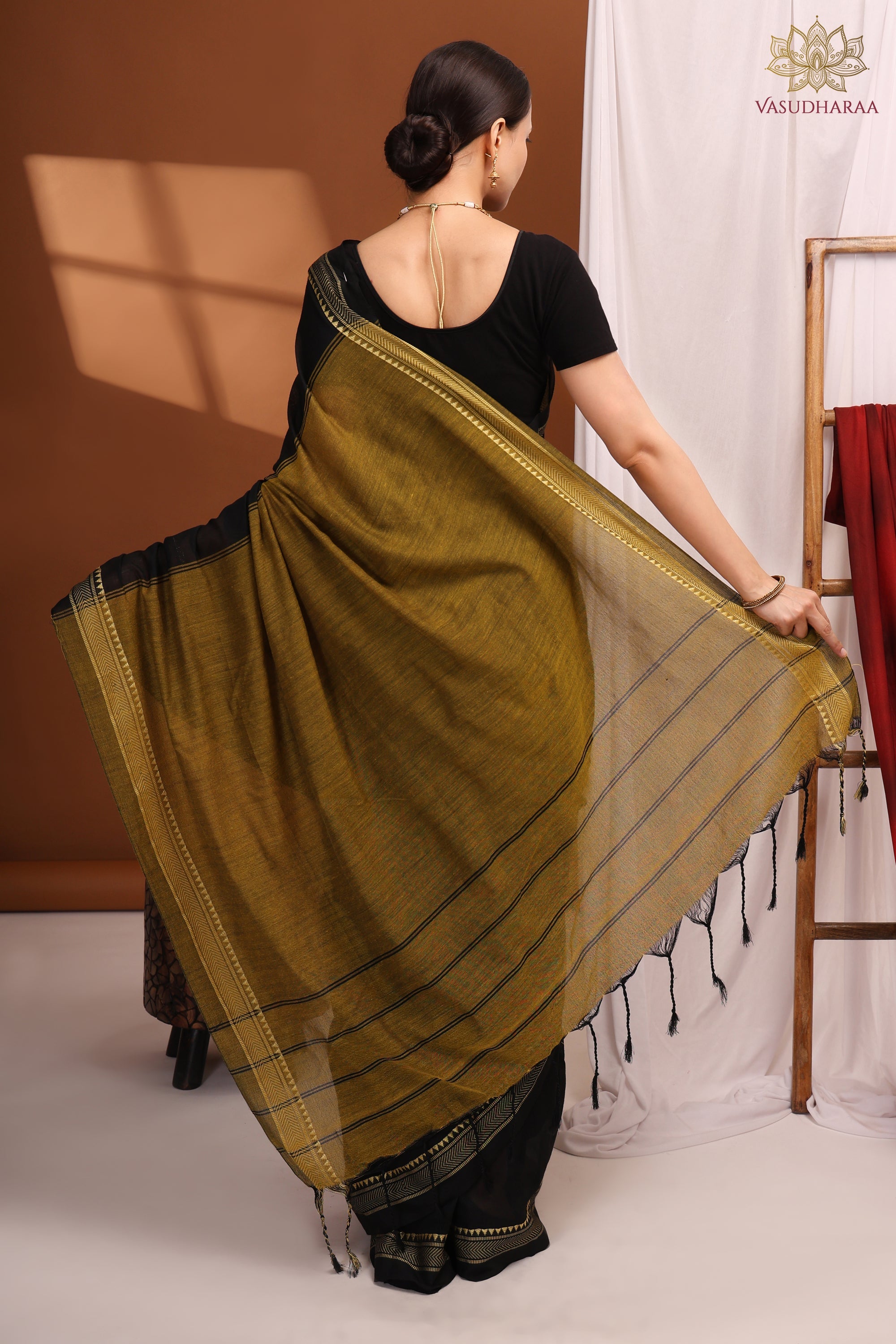 Khadi Cotton Black