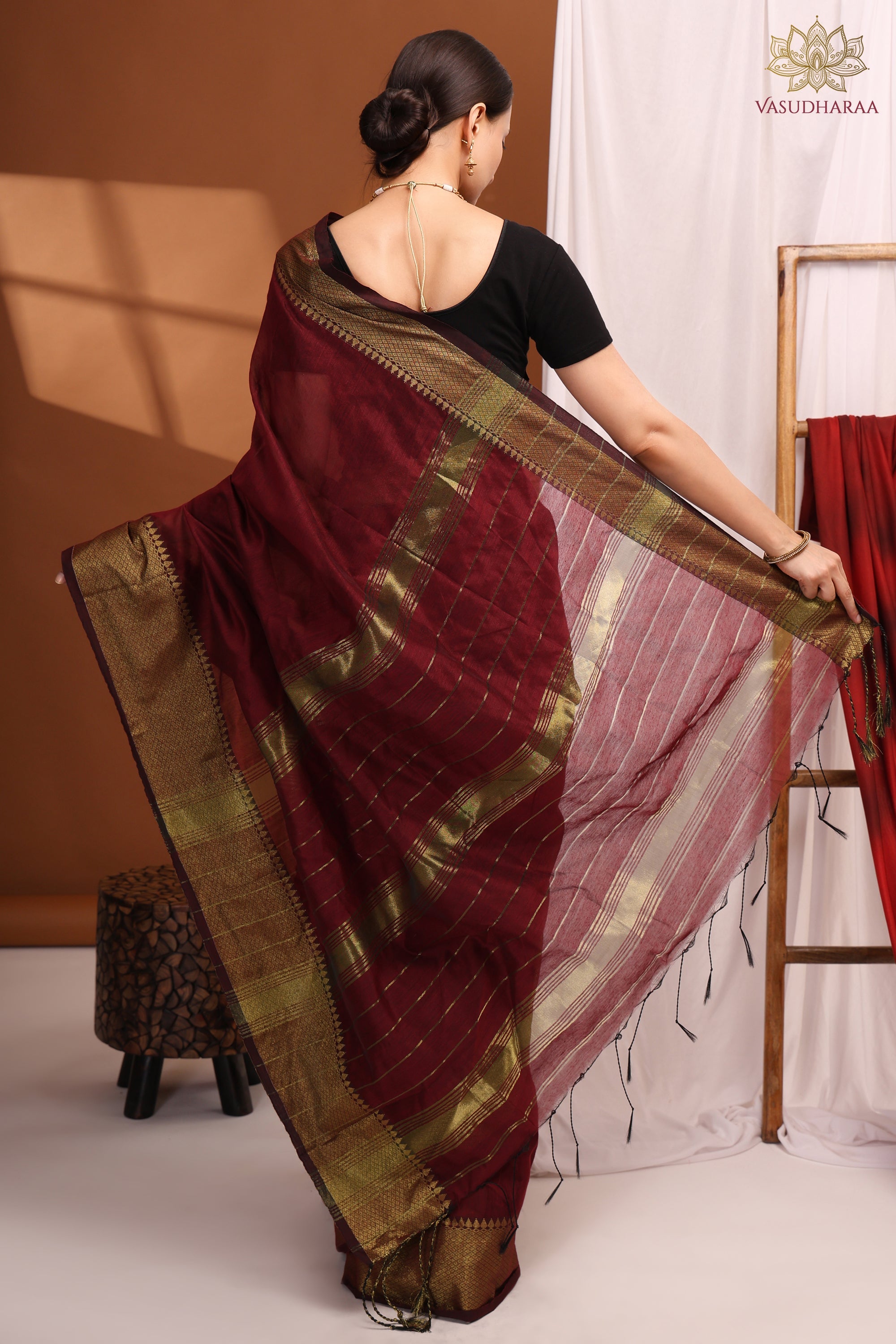 Maheshwari Cotton `Silk Coffee
