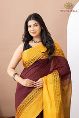 Handloom Pure Cotton Maroom